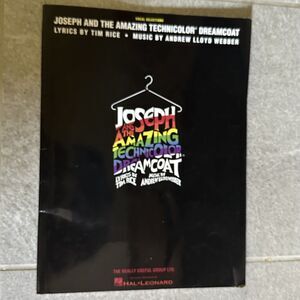 Joseph and the Amazing Technicolor Dreamcoat Vocal Select Hal Leonard 1994